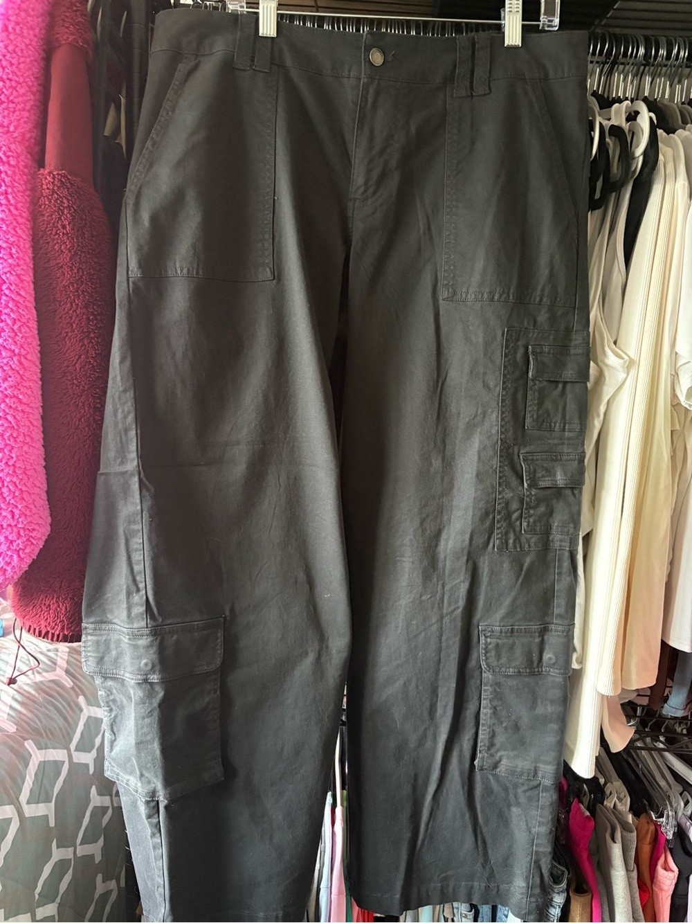 Wild Fable Charcoal  Cargo Pants - Classic Utility Style Size L